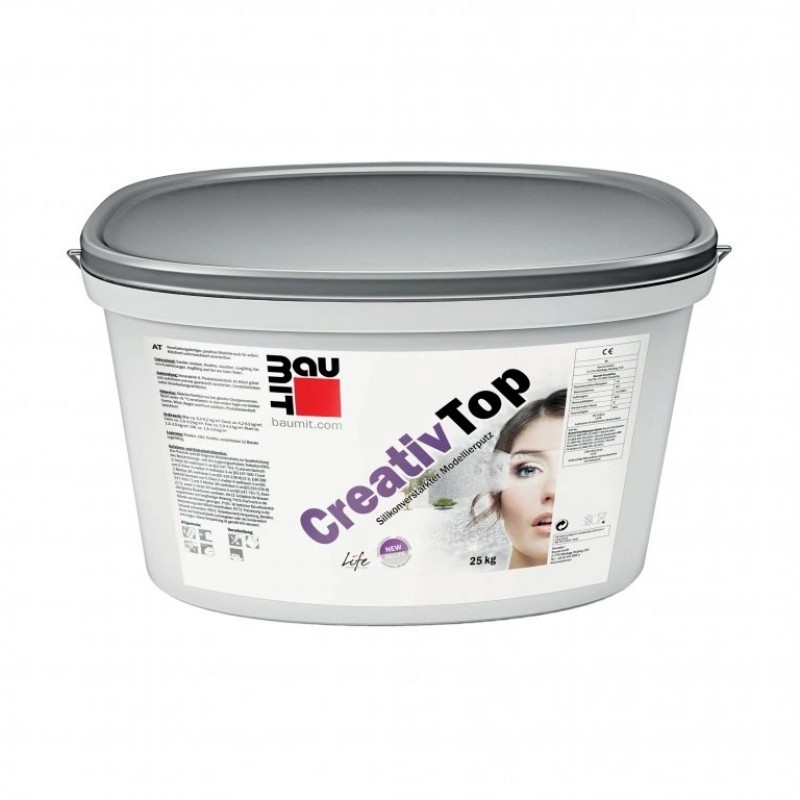 Designer Facade Plaster Baumit CreativeTop Fine 1.0, 25 kg price