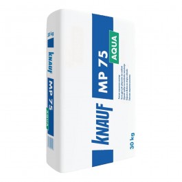 KNAUF MP 75 Aqua Gypsum Plaster for Wet Rooms, 30 kg