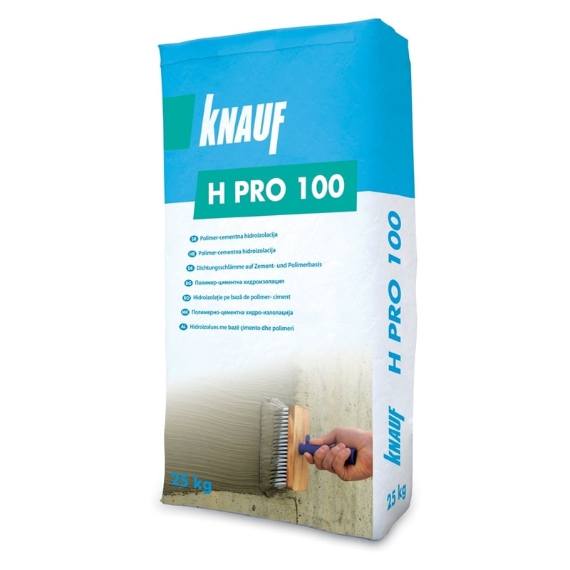 Knauf H PRO 100, single-component polymer-cement mixture for waterproofing price