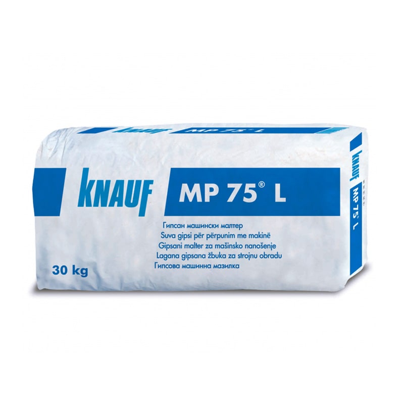 MP75 L Lightweight machine-applied gypsum plaster by Knauf price